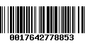 Código de Barras 0017642778853