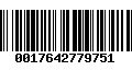 Código de Barras 0017642779751