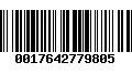 Código de Barras 0017642779805