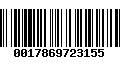 Código de Barras 0017869723155