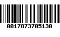 Código de Barras 0017873705130