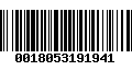 Código de Barras 0018053191941