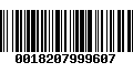 Código de Barras 0018207999607