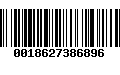 Código de Barras 0018627386896