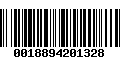 Código de Barras 0018894201328