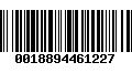 Código de Barras 0018894461227