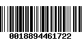Código de Barras 0018894461722