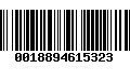 Código de Barras 0018894615323