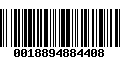 Código de Barras 0018894884408