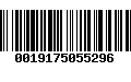 Código de Barras 0019175055296