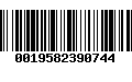 Código de Barras 0019582390744