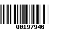 Código de Barras 00197946