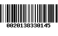 Código de Barras 0020138330145