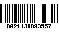 Código de Barras 0021130093557