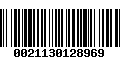 Código de Barras 0021130128969