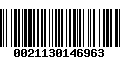 Código de Barras 0021130146963