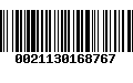 Código de Barras 0021130168767