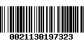 Código de Barras 0021130197323