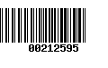 Código de Barras 00212595