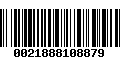 Código de Barras 0021888108879