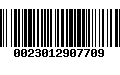 Código de Barras 0023012907709