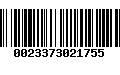 Código de Barras 0023373021755