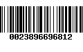 Código de Barras 0023896696812