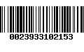 Código de Barras 0023933102153