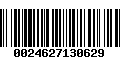 Código de Barras 0024627130629