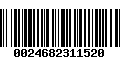 Código de Barras 0024682311520