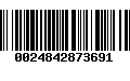 Código de Barras 0024842873691