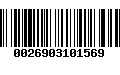 Código de Barras 0026903101569