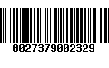 Código de Barras 0027379002329