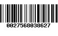 Código de Barras 0027568038627