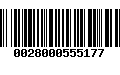 Código de Barras 0028000555177