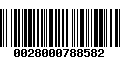 Código de Barras 0028000788582