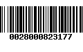 Código de Barras 0028000823177