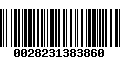 Código de Barras 0028231383860