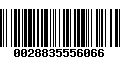 Código de Barras 0028835556066