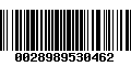 Código de Barras 0028989530462