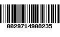 Código de Barras 0029714908235