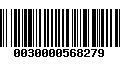 Código de Barras 0030000568279