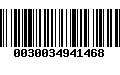 Código de Barras 0030034941468