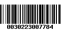 Código de Barras 0030223007784