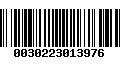 Código de Barras 0030223013976