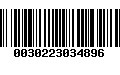 Código de Barras 0030223034896