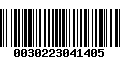 Código de Barras 0030223041405