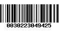 Código de Barras 0030223049425