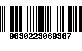 Código de Barras 0030223060307