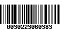 Código de Barras 0030223060383